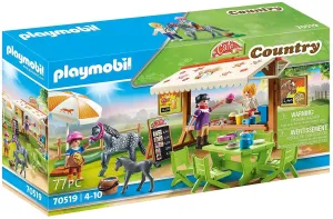 PLAYMOBIL Country 70519 Pony-Caf, For ages 4 