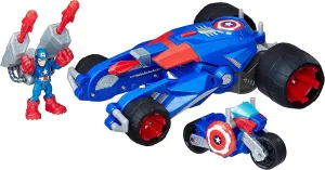 Playskool E0156 Sha Captain America Tank Marvel Figures and Playset