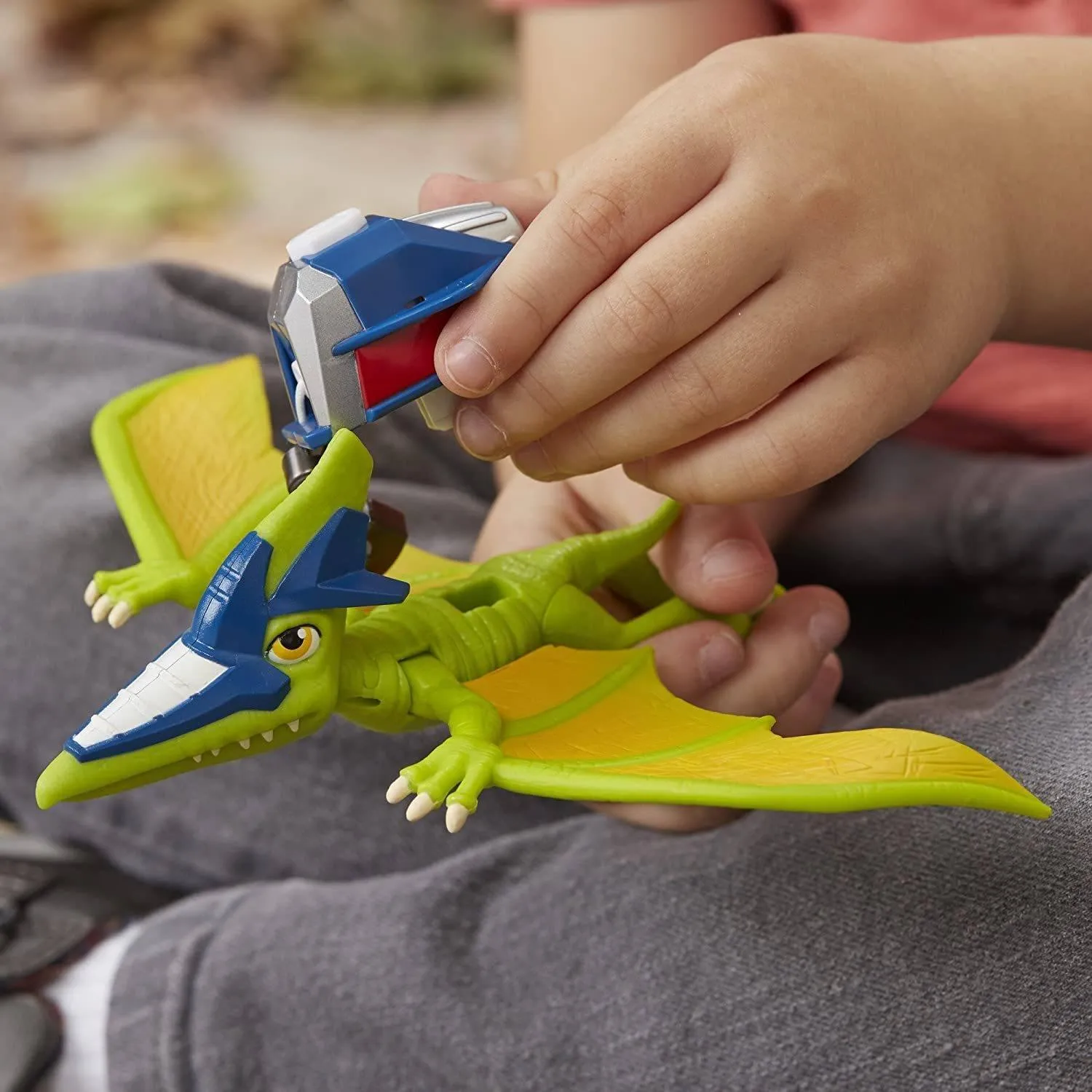 Playskool E1455 Csq Dino Rider Police