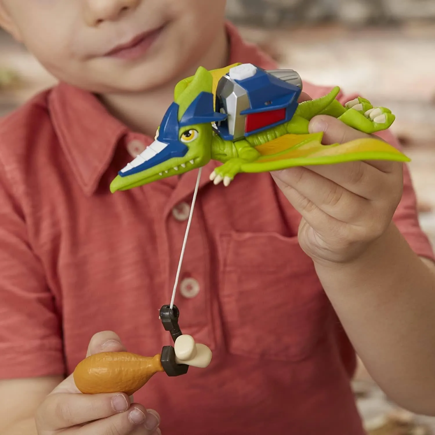 Playskool E1455 Csq Dino Rider Police