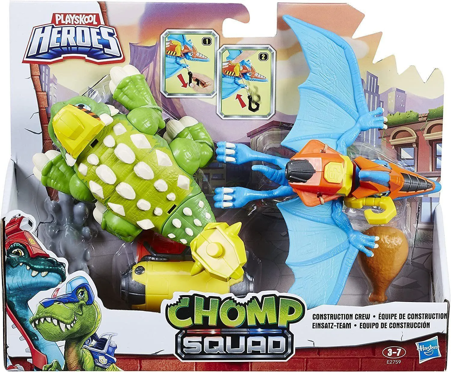 Playskool Heroes Chomp Squad Construction Crew