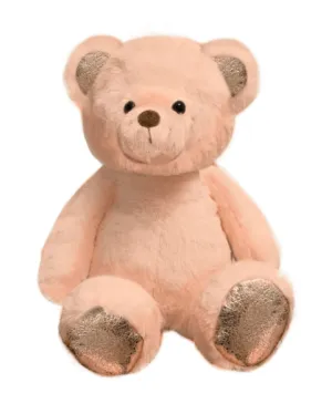 Plush Russ Crackle Bears 14 Inch Apricot