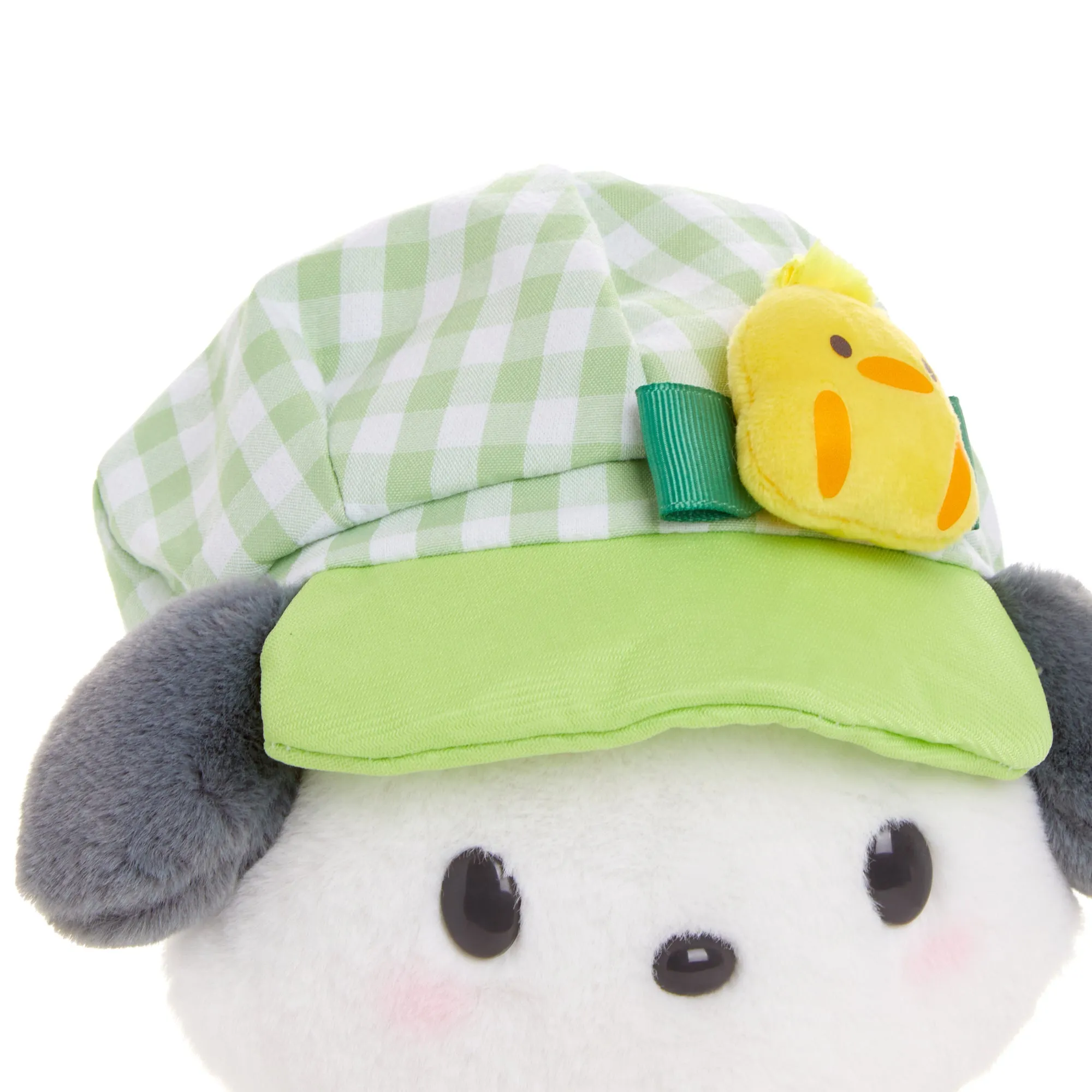 Pochacco 8" Plush (Gingham Cap Series) SANRIO