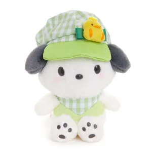 Pochacco 8" Plush (Gingham Cap Series) SANRIO