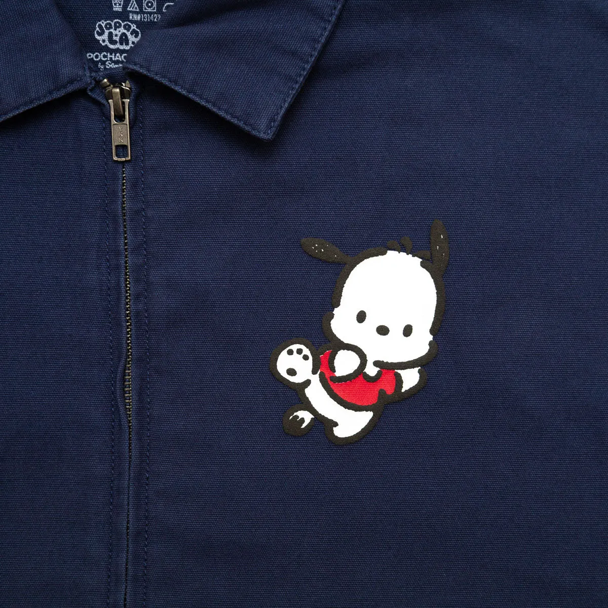 Pochacco x JapanLA Spirit Jersey Canvas Jacket SANRIO