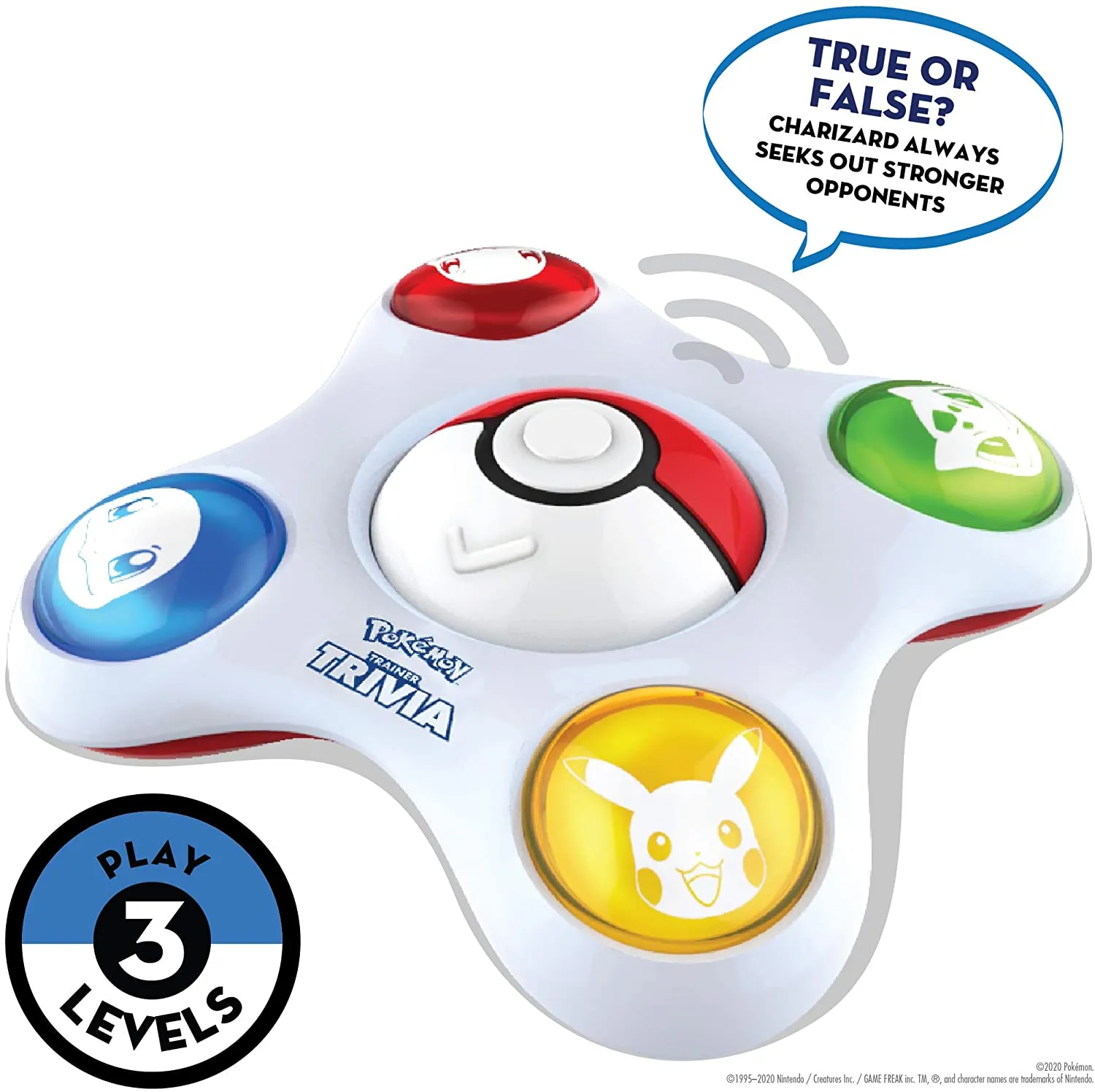 Pokemon 112010 Trainer Trivia Electronic Interactive Pokémon Game