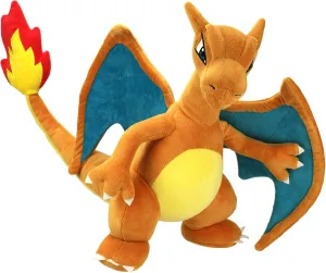 Pokemon 12" Charizard Plush - Supersoft Cuddly Toy for Ages 2 