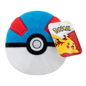 Pokemon 5" Poke Plush Great Ball Plush