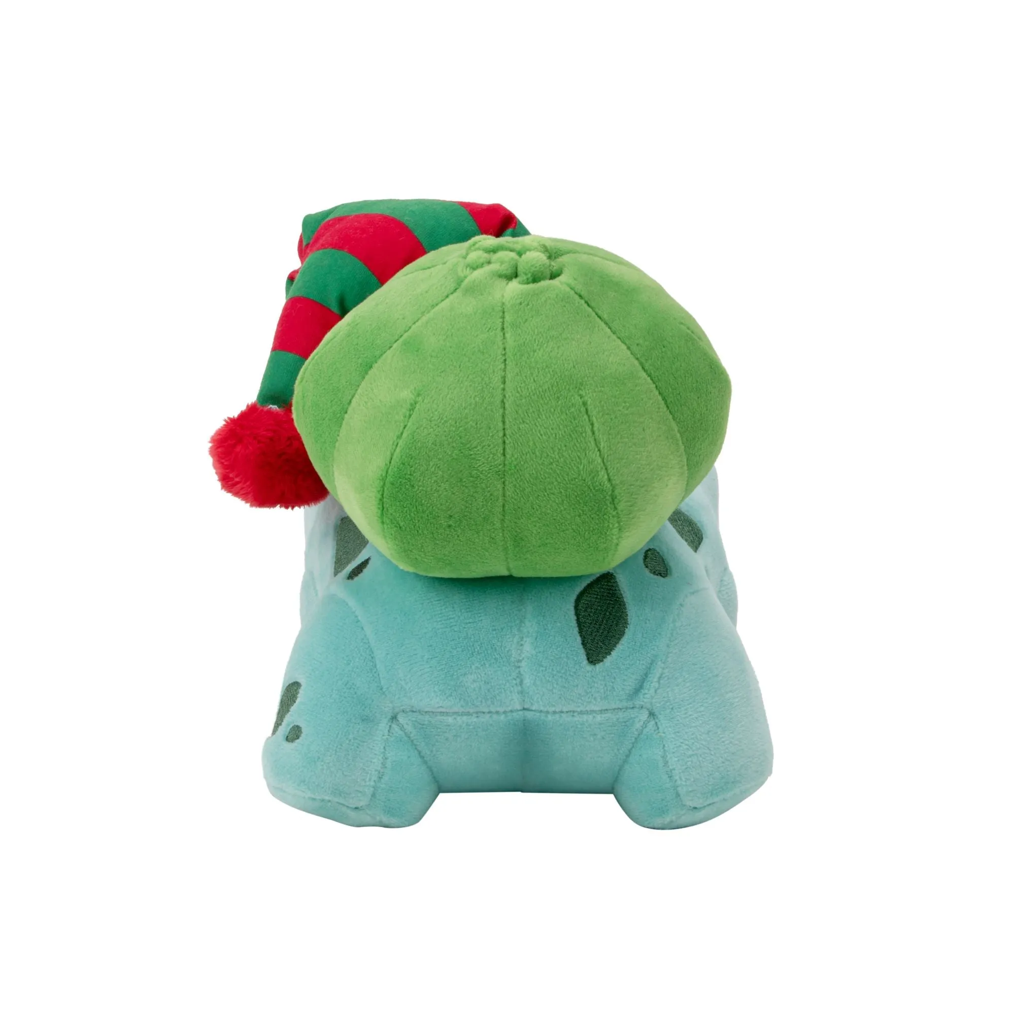 Pokemon Seasonal Holiday 8 Inch Plush - Bulbasaur With Christmas Hat