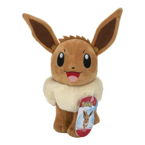 Pokémon Eevee Plush - 8-Inch Soft Stuffed Animal for Kids Ages 3 