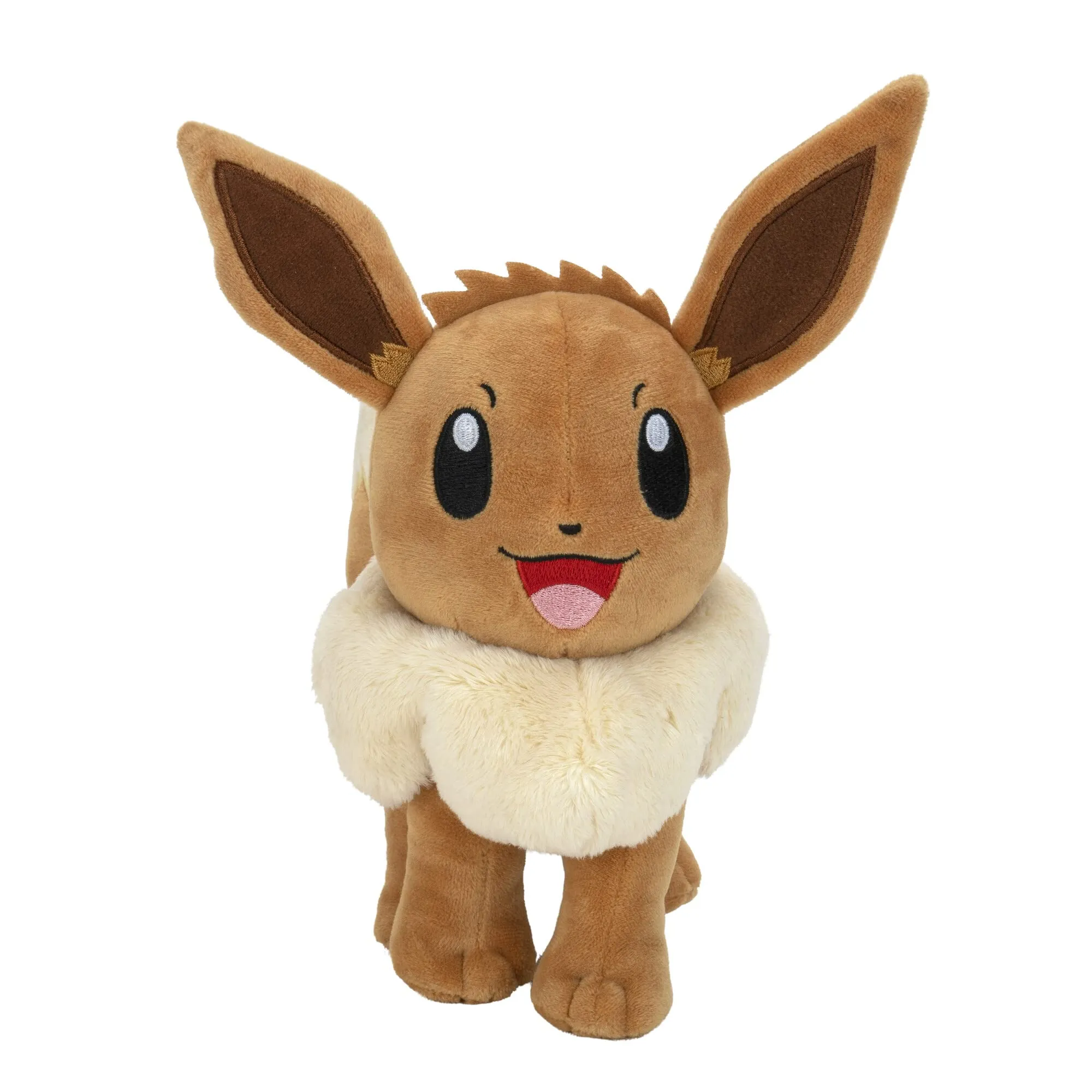 Pokémon Eevee Plush - 8-Inch Soft Stuffed Animal for Kids Ages 3 
