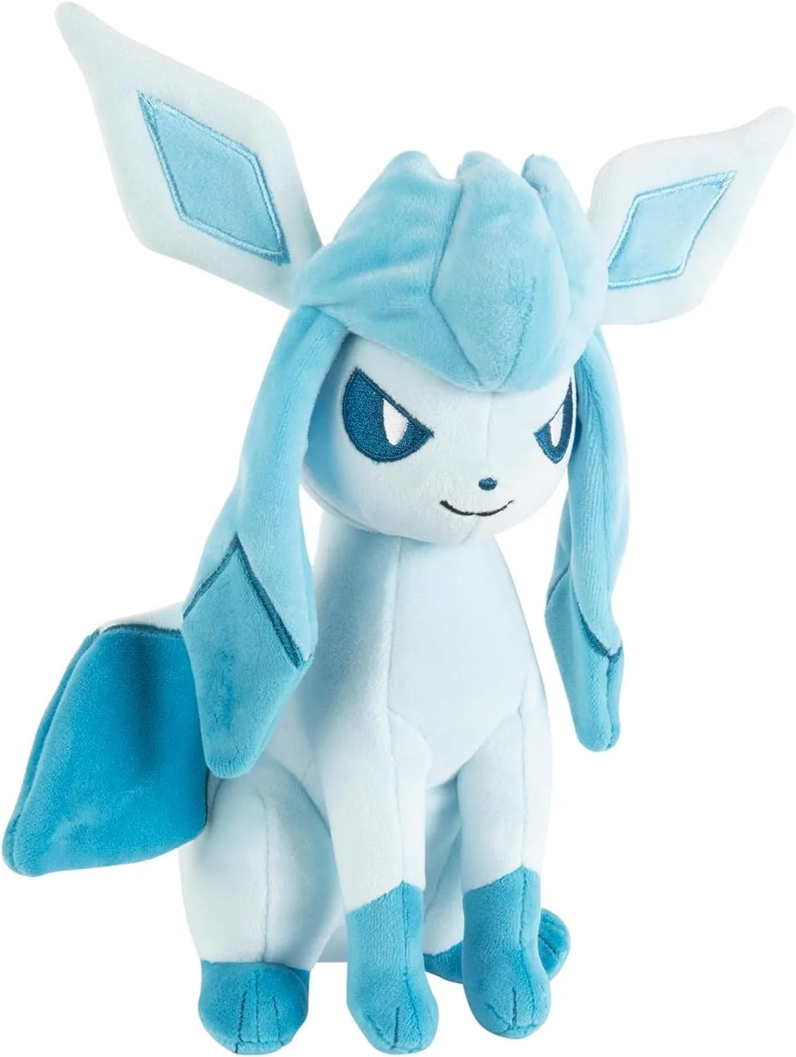 Pokémon Glaceon Plush - 8-Inch Soft Plush with Authentic Details - Ages 3 