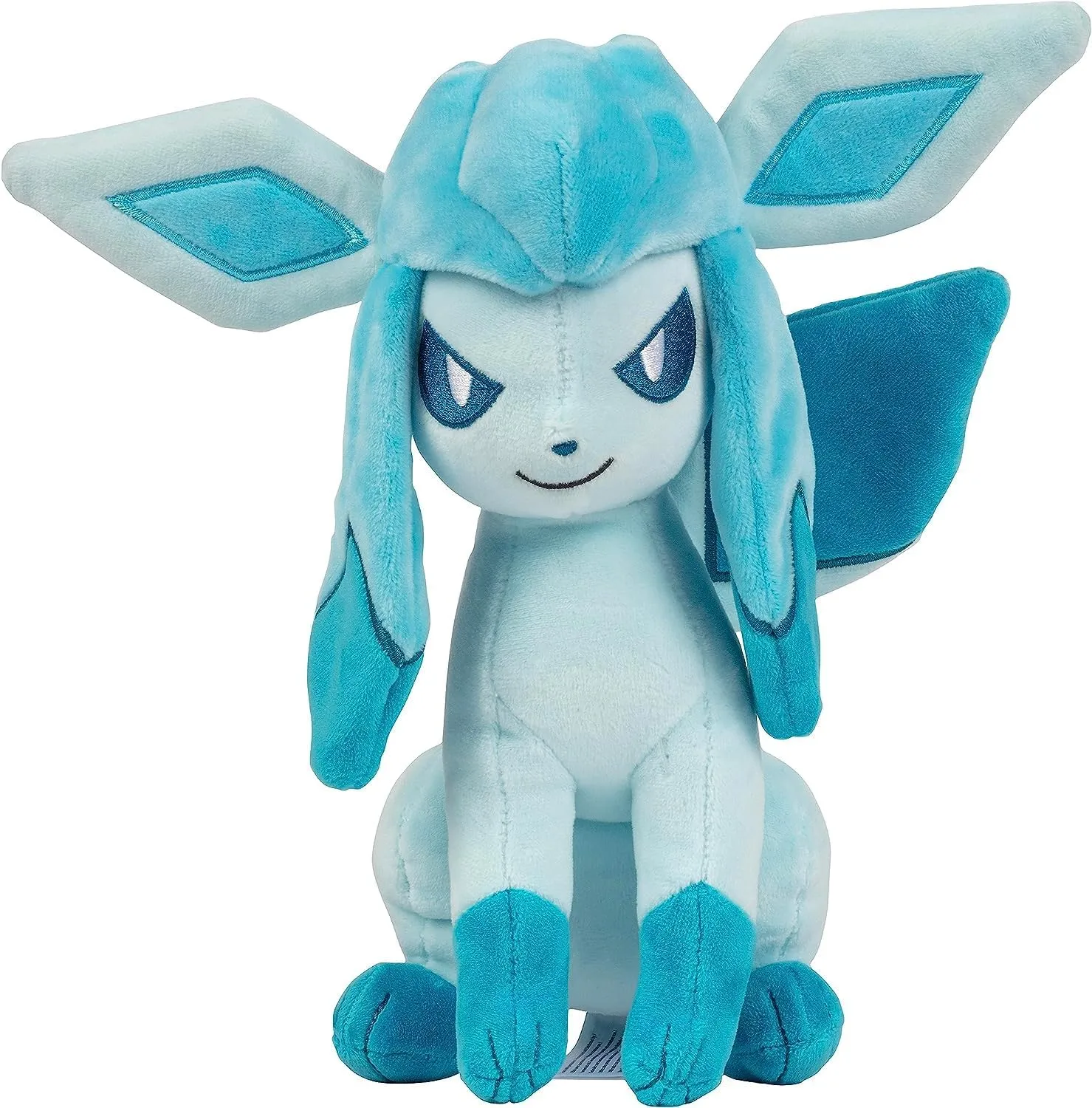 Pokémon Glaceon Plush - 8-Inch Soft Plush with Authentic Details - Ages 3 