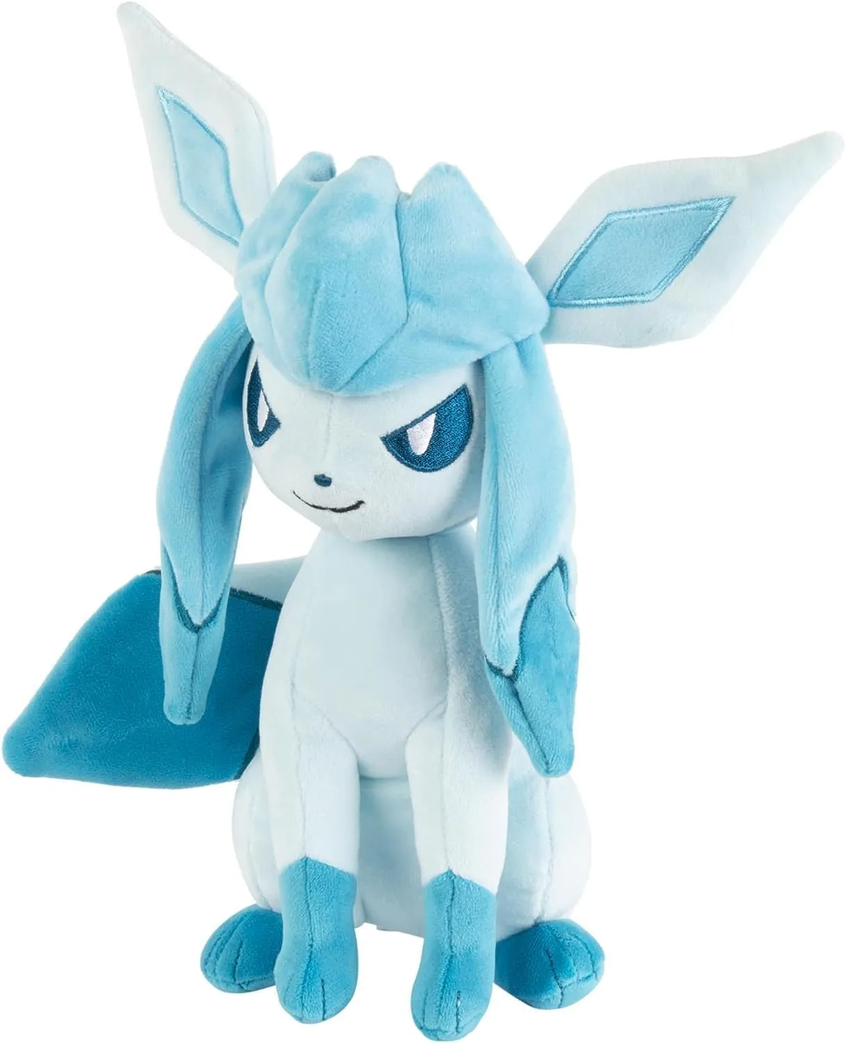 Pokémon Glaceon Plush - 8-Inch Soft Plush with Authentic Details - Ages 3 