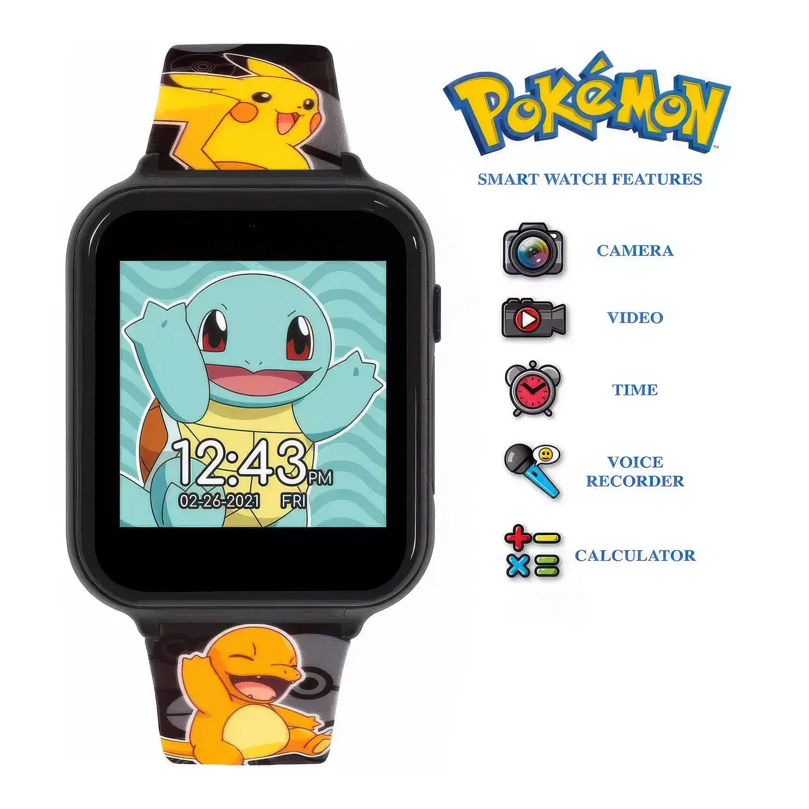 Pokmon Kids Interactive Smart Watch X-Display