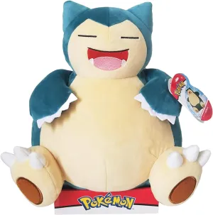 Pokémon Snorlax 12-Inch Plush - Super Soft Stuffed Animal for Ages 3 