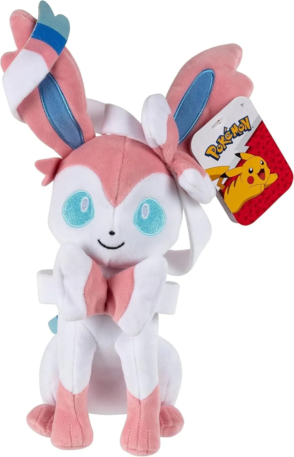 Pokémon Sylveon Plush - 8-Inch Soft Plush with Authentic Details - Ages 2 