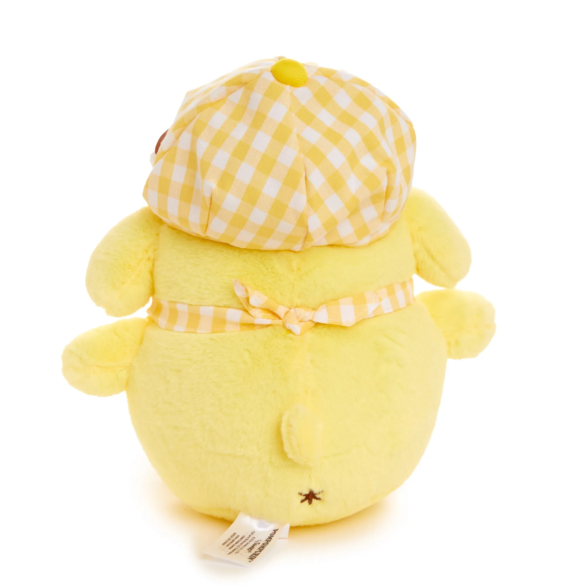 Pompompurin 8" Plush (Gingham Cap Series) SANRIO