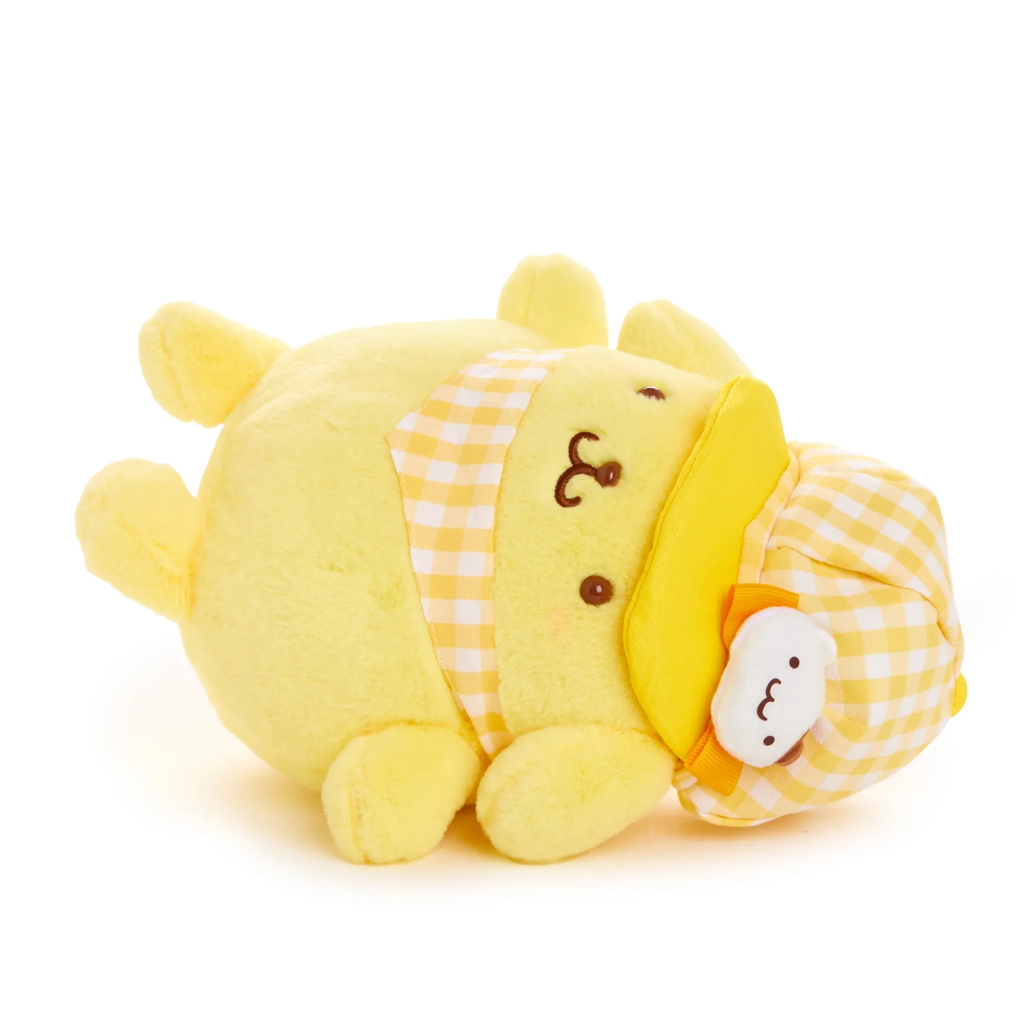 Pompompurin 8" Plush (Gingham Cap Series) SANRIO