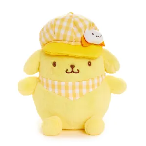 Pompompurin 8" Plush (Gingham Cap Series) SANRIO