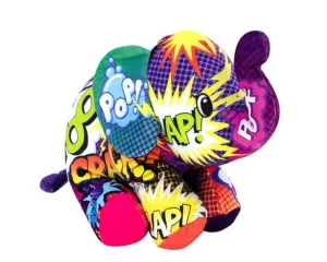 Pop Art Soft Mammoth Size Bean-Filled Collectible Plush Wham