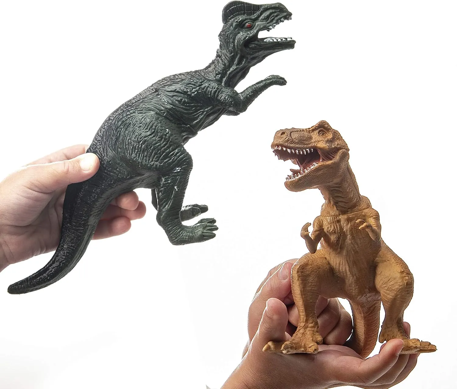 Prextex Realistic 10-inch Dinosaur Figures - 12-Pack Assorted Dinos for Kids Ages 3  (YOUXIN TOYS FACTORY)