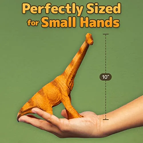 Prextex Realistic 10-inch Dinosaur Figures - 12-Pack Assorted Dinos for Kids Ages 3  (YOUXIN TOYS FACTORY)