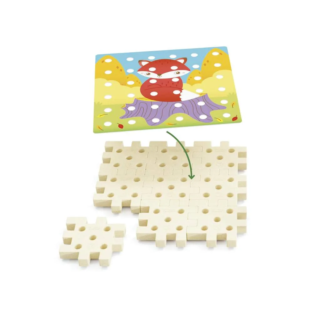 Quercetti 82271 PlayBio Jumbo Peggy Wise - Kids Toys