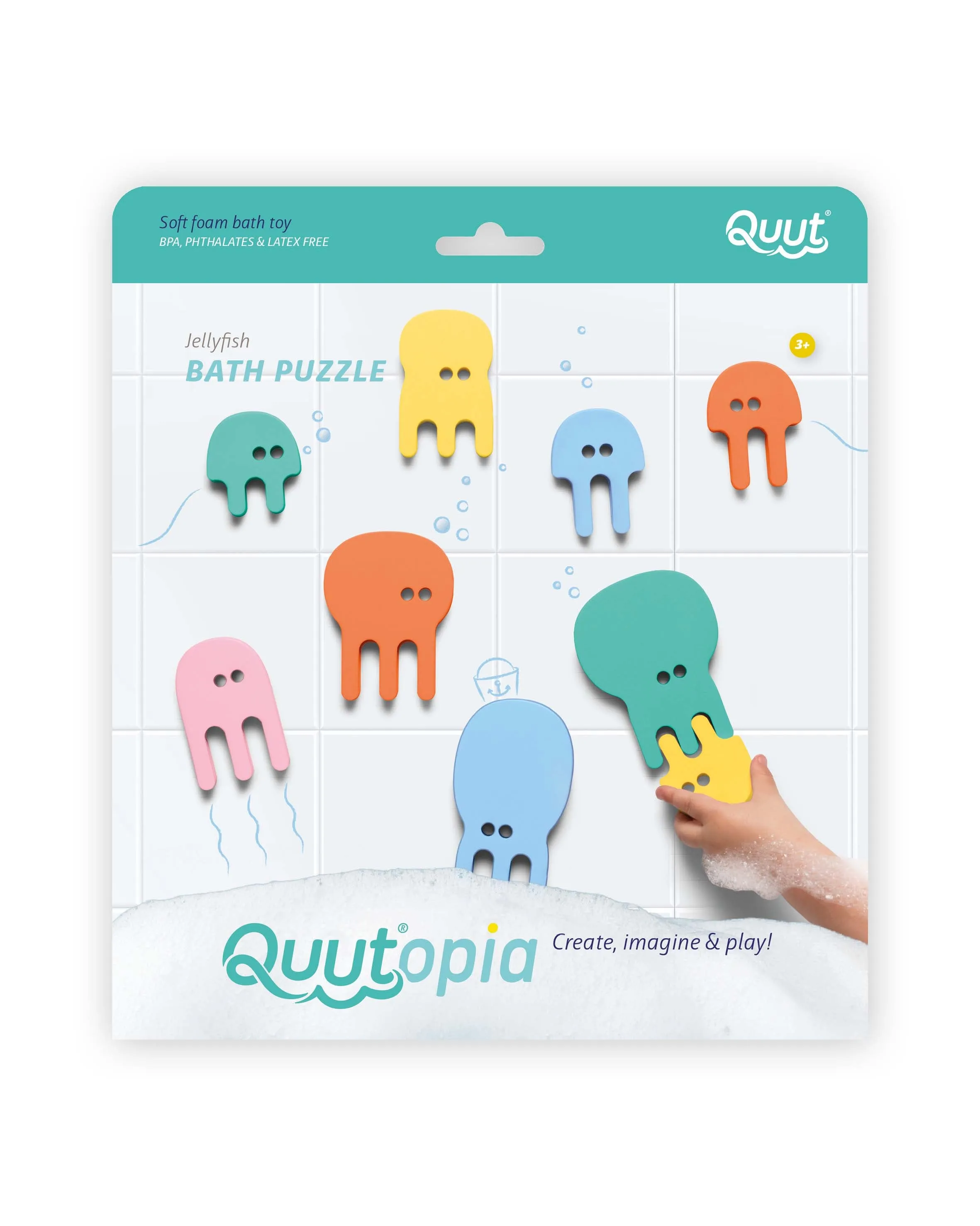 Quut Jellyfish Bath Puzzle