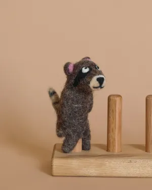 Raccoon Finger Puppet Odin Parker
