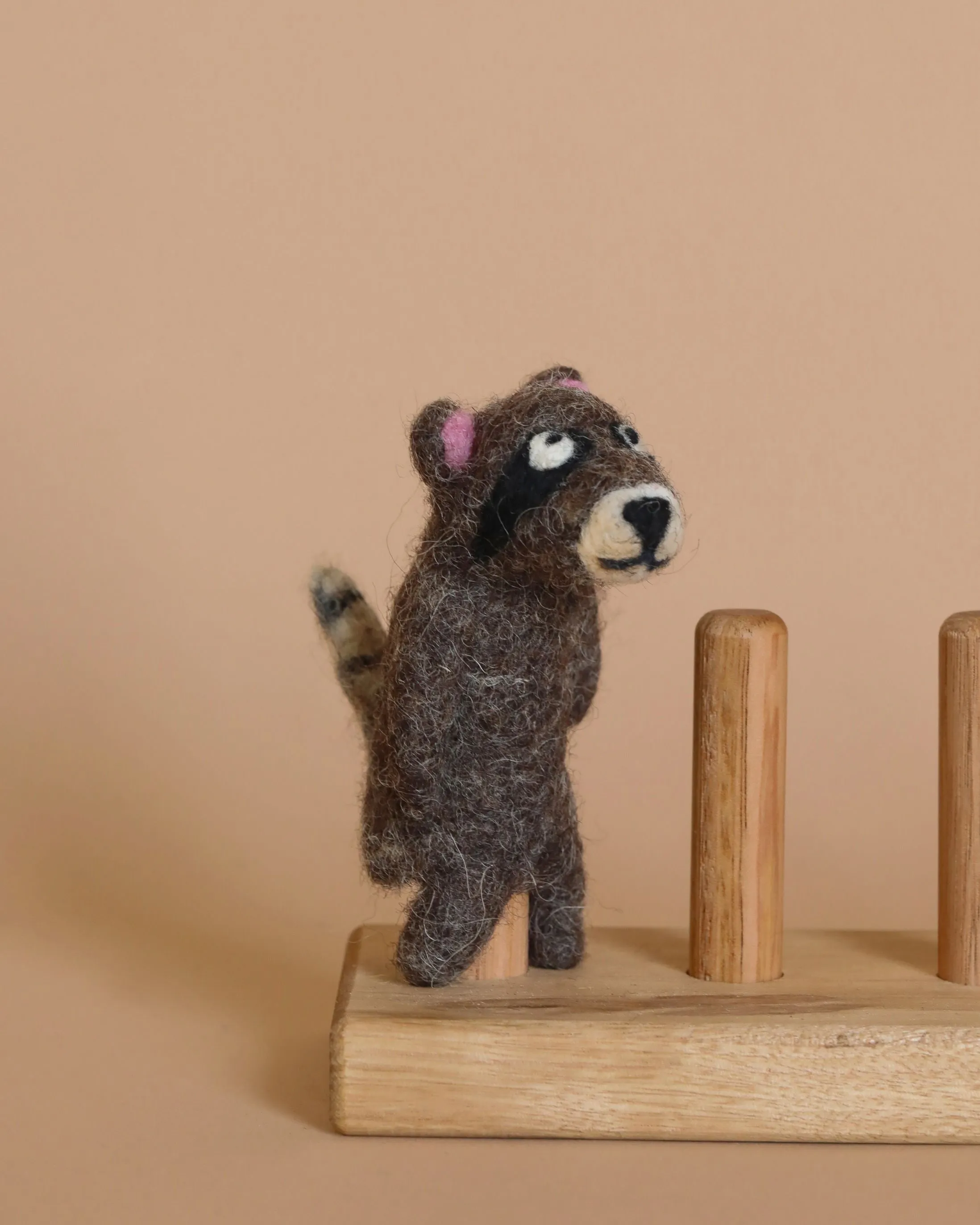Raccoon Finger Puppet Odin Parker