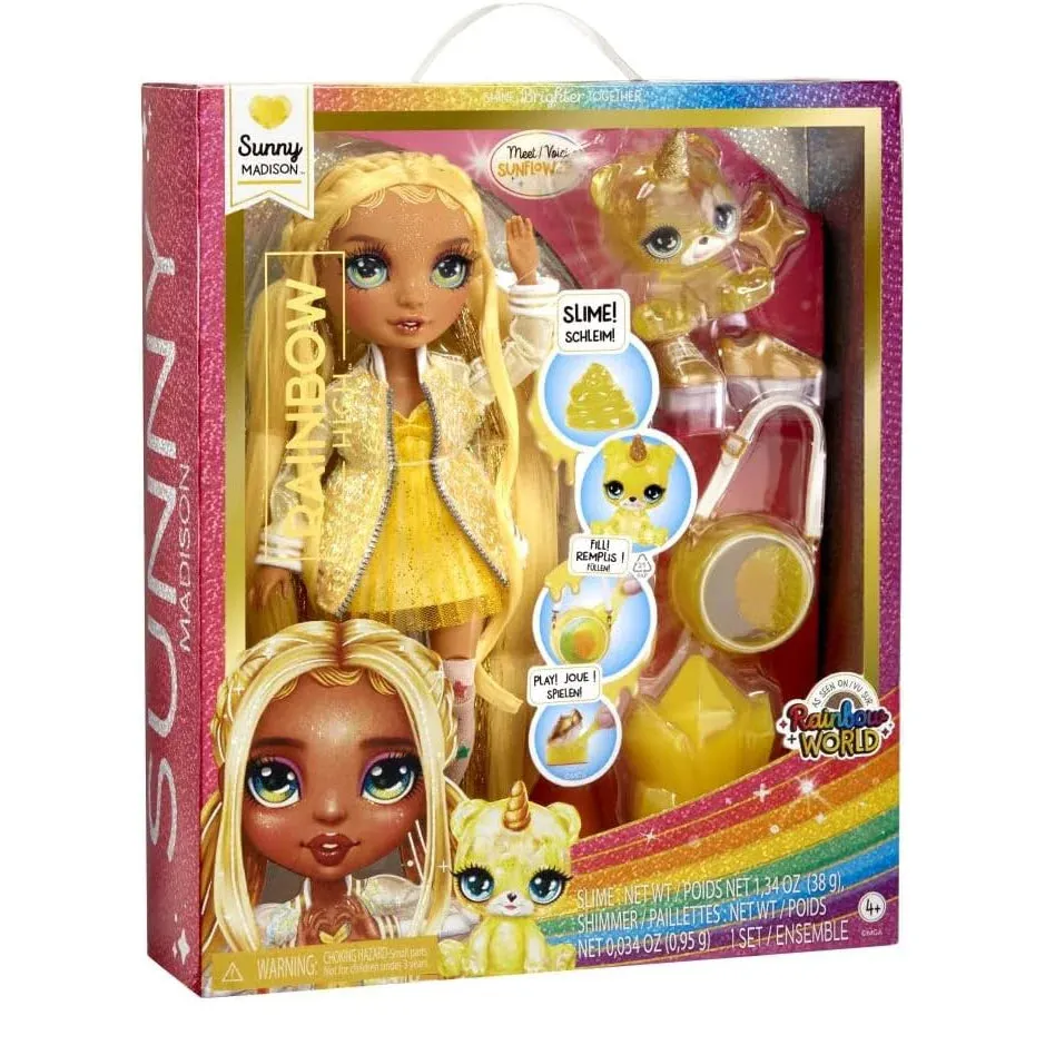 Rainbow High Classic 28cm Rainbow Fashion Doll - Sunny