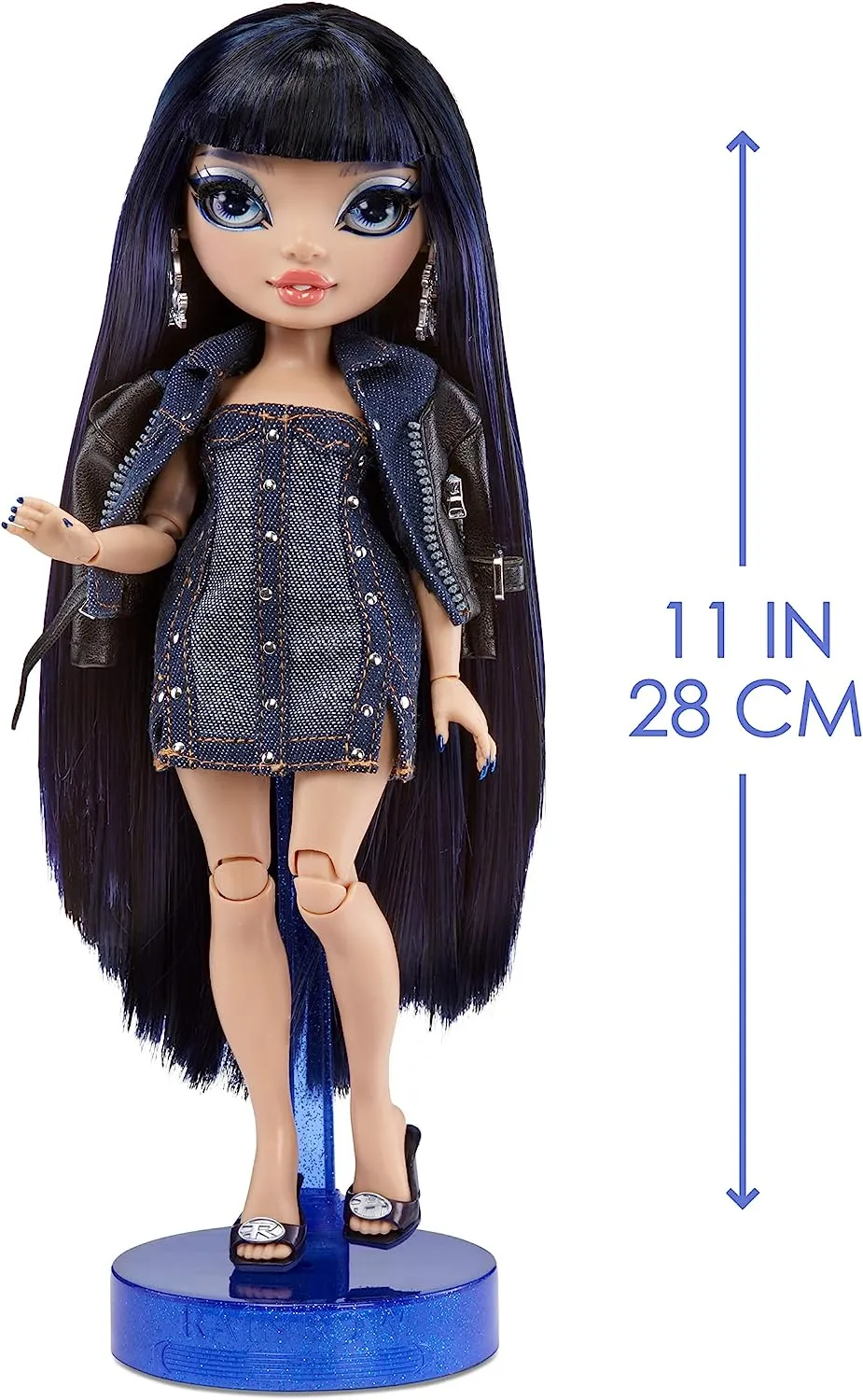 Rainbow High Fashion Doll – KIM NGUYEN - Blue Doll – Fashionable Outfit & 10  Colourful Play Accessories