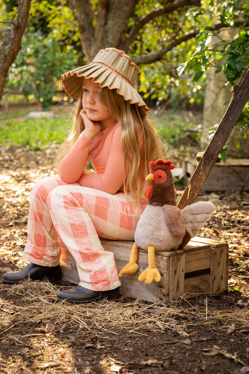 Randy the Rooster Stuffed Animal Odin Parker
