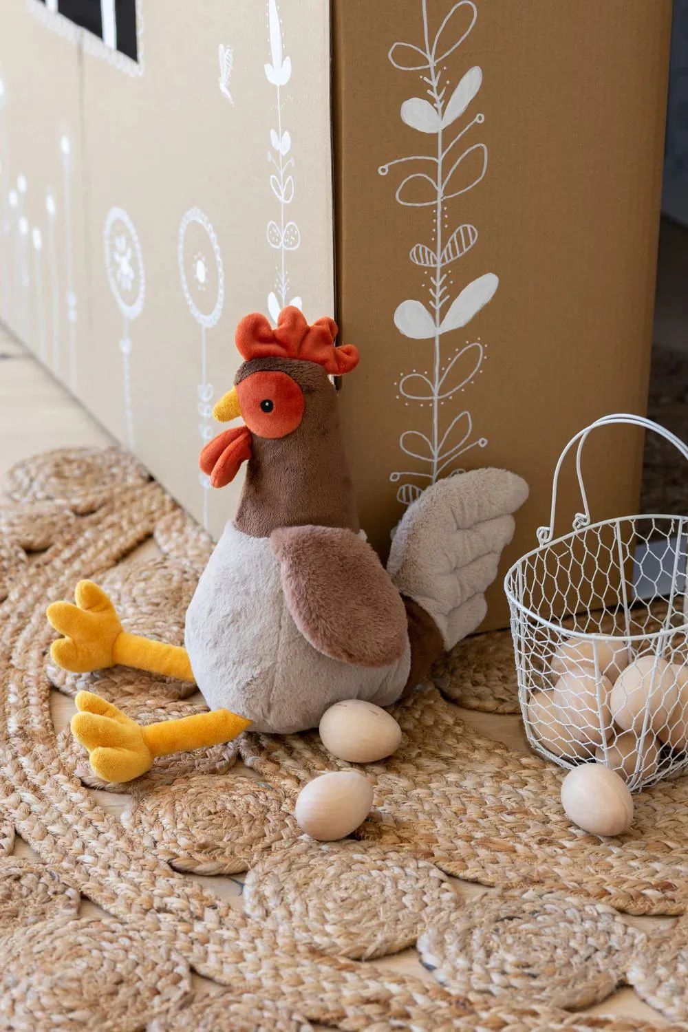 Randy the Rooster Stuffed Animal Odin Parker
