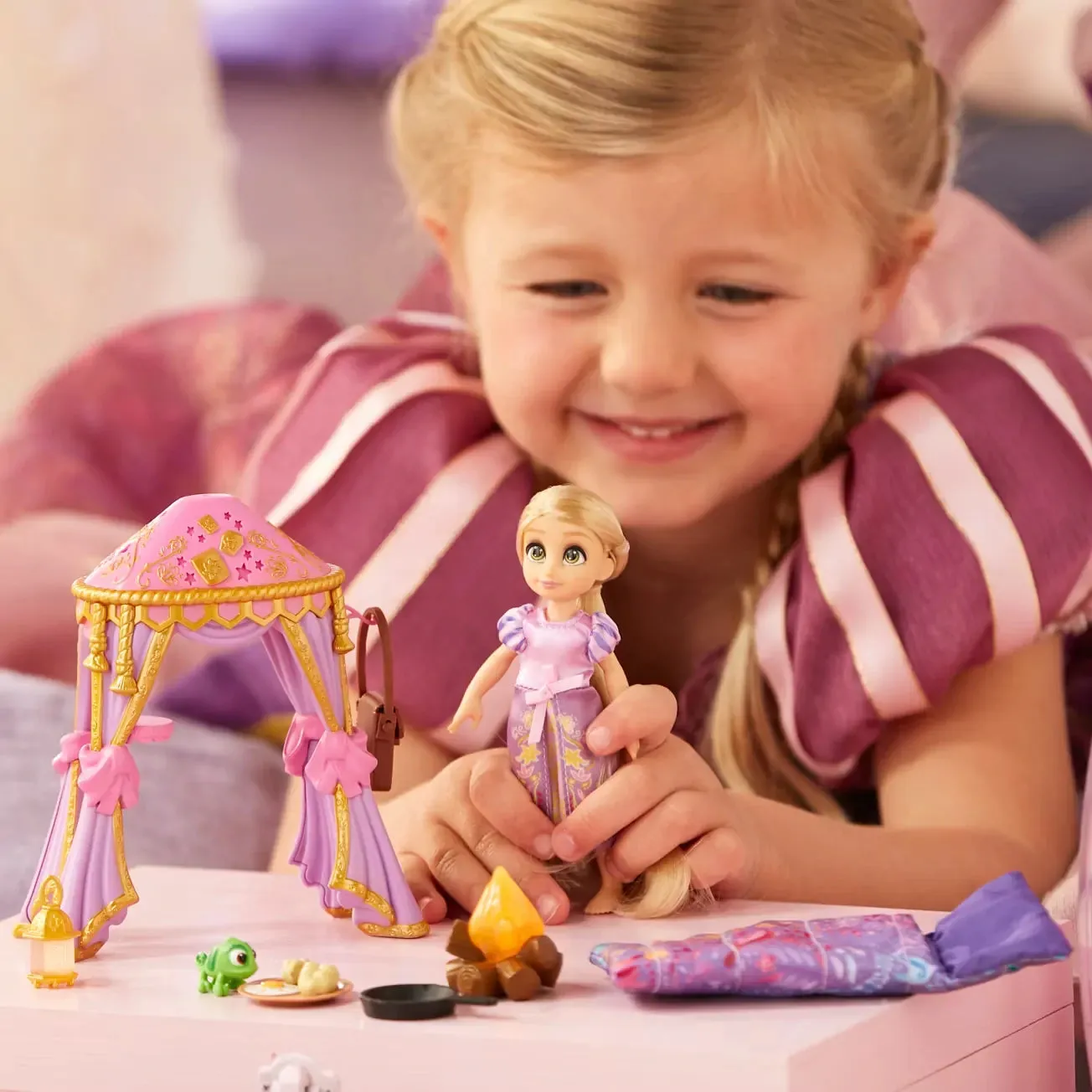 Rapunzel Disney's Once Upon a Story Mini Doll Playset - Tangled