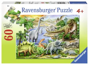 Ravensburger 096213 60 P Prehistoric Life Wise - Kids Toys