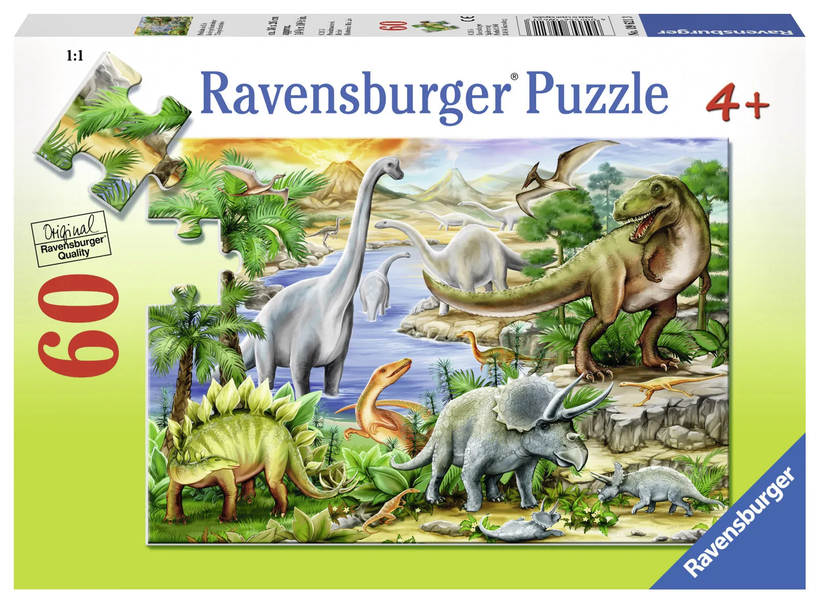 Ravensburger 096213 60 P Prehistoric Life Wise - Kids Toys