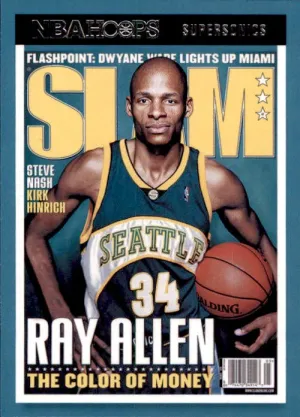 Ray Allen, Slam, 2021-22 Panini Hoops Basketball NBA
