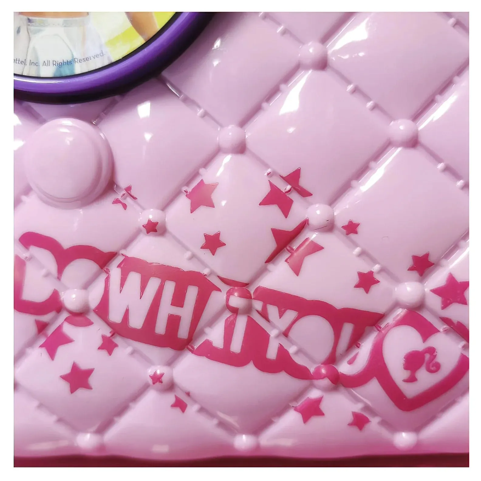 REIG Barbie Mattel Bag with Microphone
