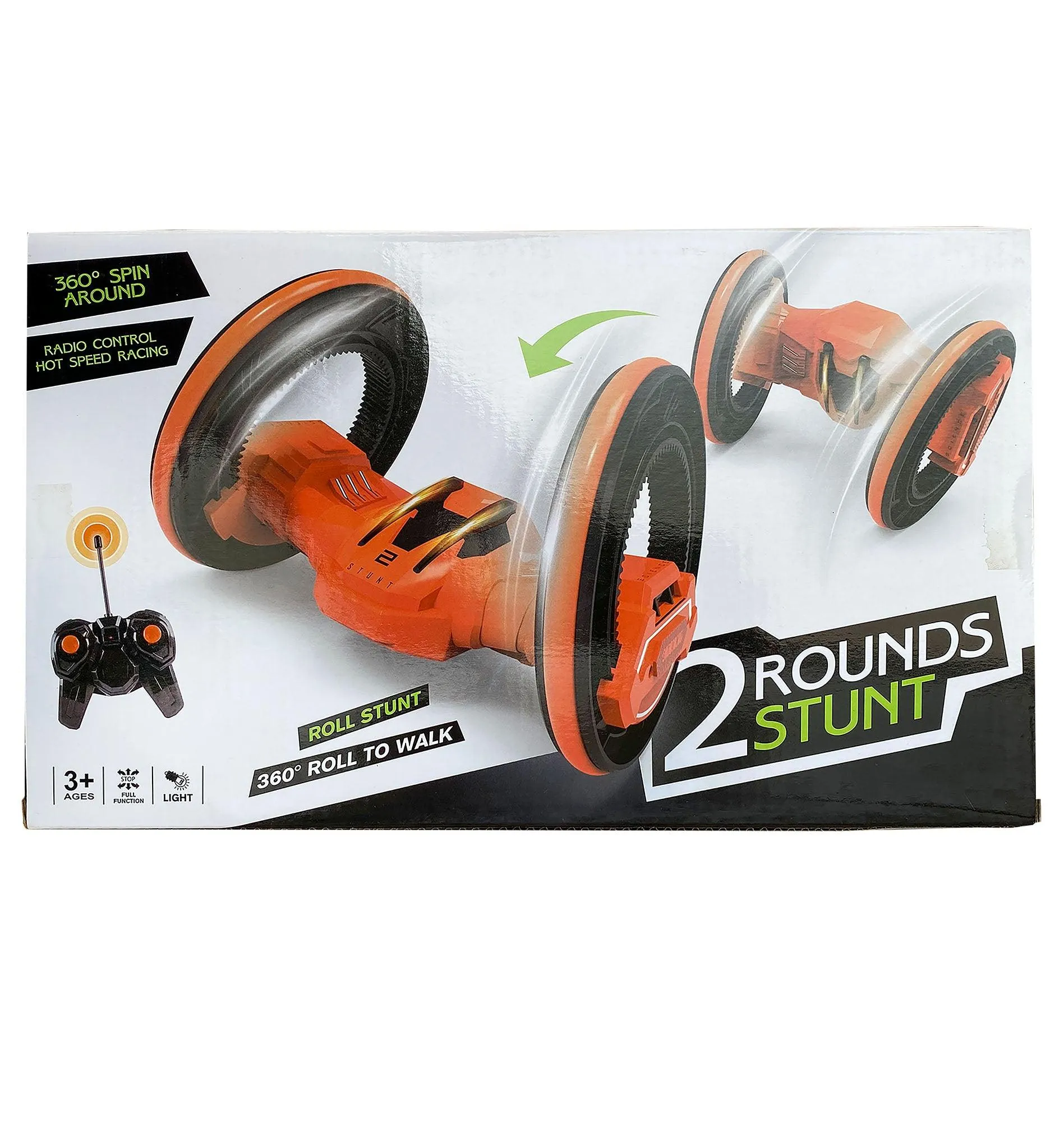Remote Controlled 360 Degree Stunt Vehicle