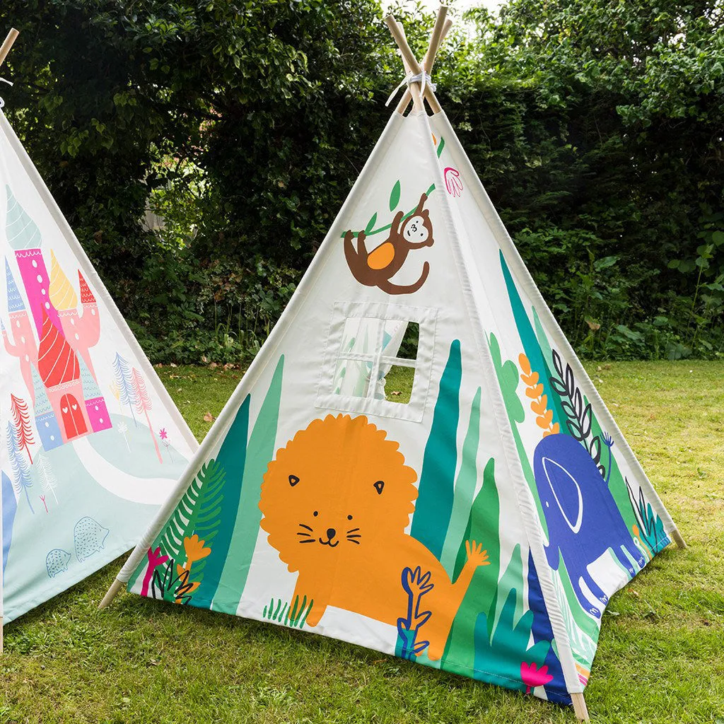 Rex In The Jungle Teepee
