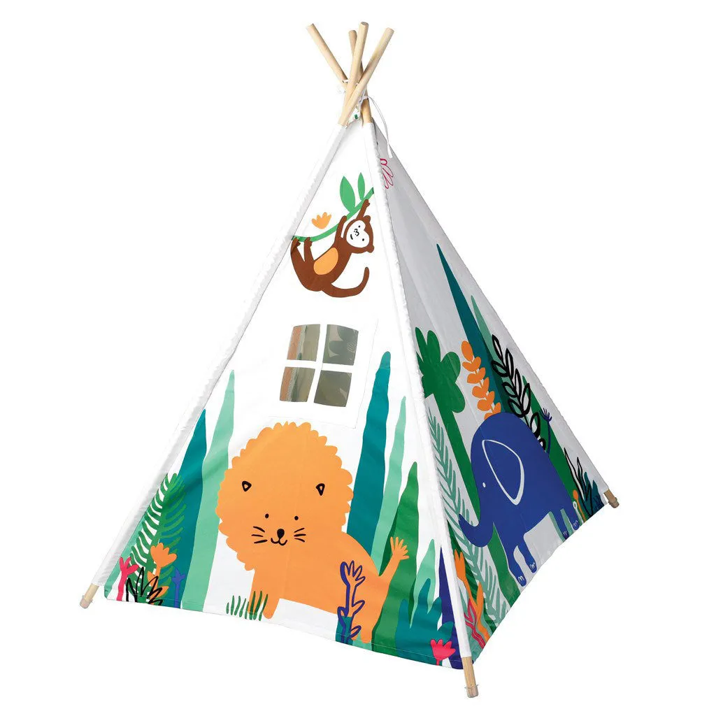 Rex In The Jungle Teepee