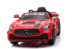 RICCO Mercedes Benz GT4 AMG SPORTS EDITION 12V Battery Two Motors Licenced Battery Powered Kids Electric Ride-On Toy Car