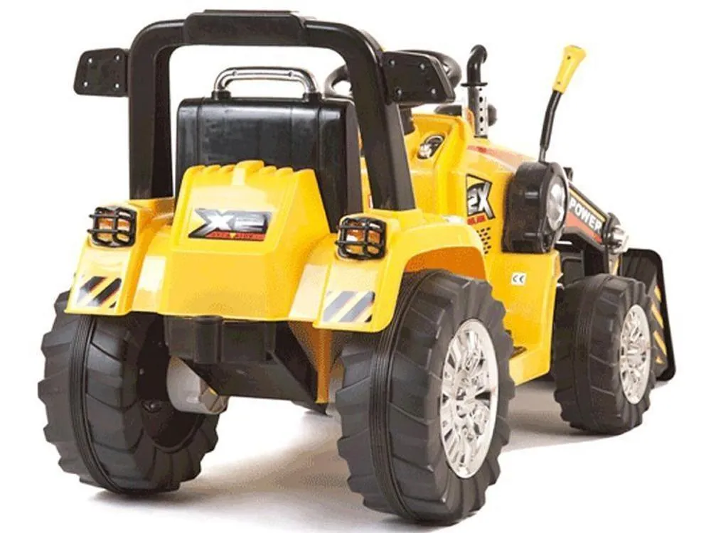 RICCO ZP1005 Electric Ride On Tractor Yellow