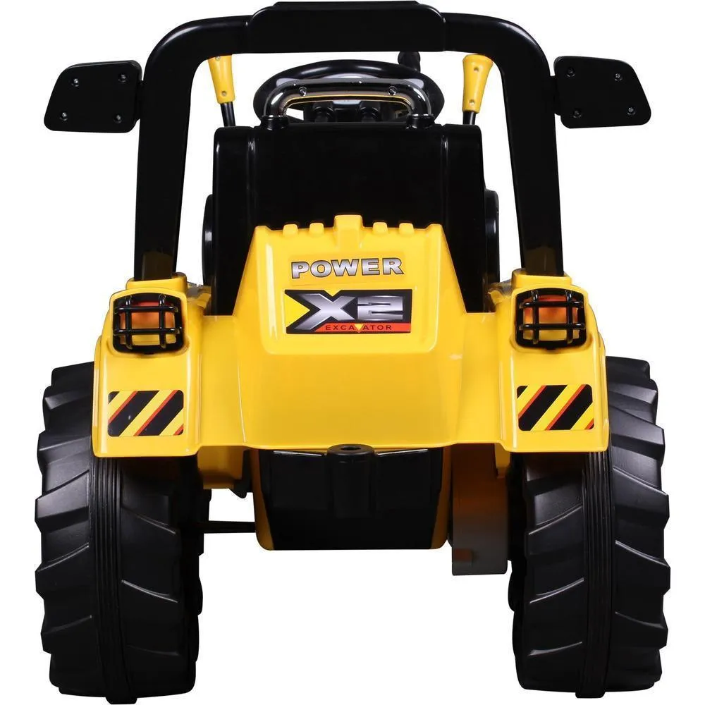 RICCO ZP1005 Electric Ride On Tractor Yellow
