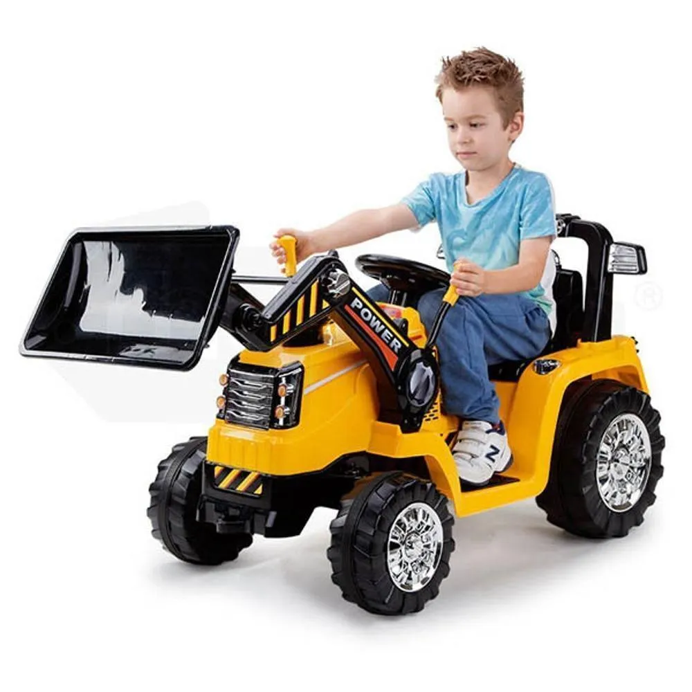 RICCO ZP1005 Electric Ride On Tractor Yellow