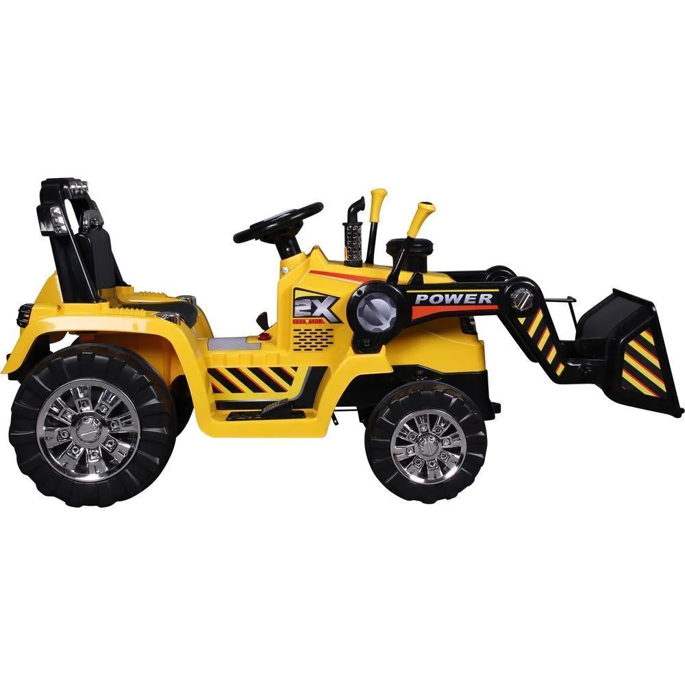 RICCO ZP1005 Electric Ride On Tractor Yellow