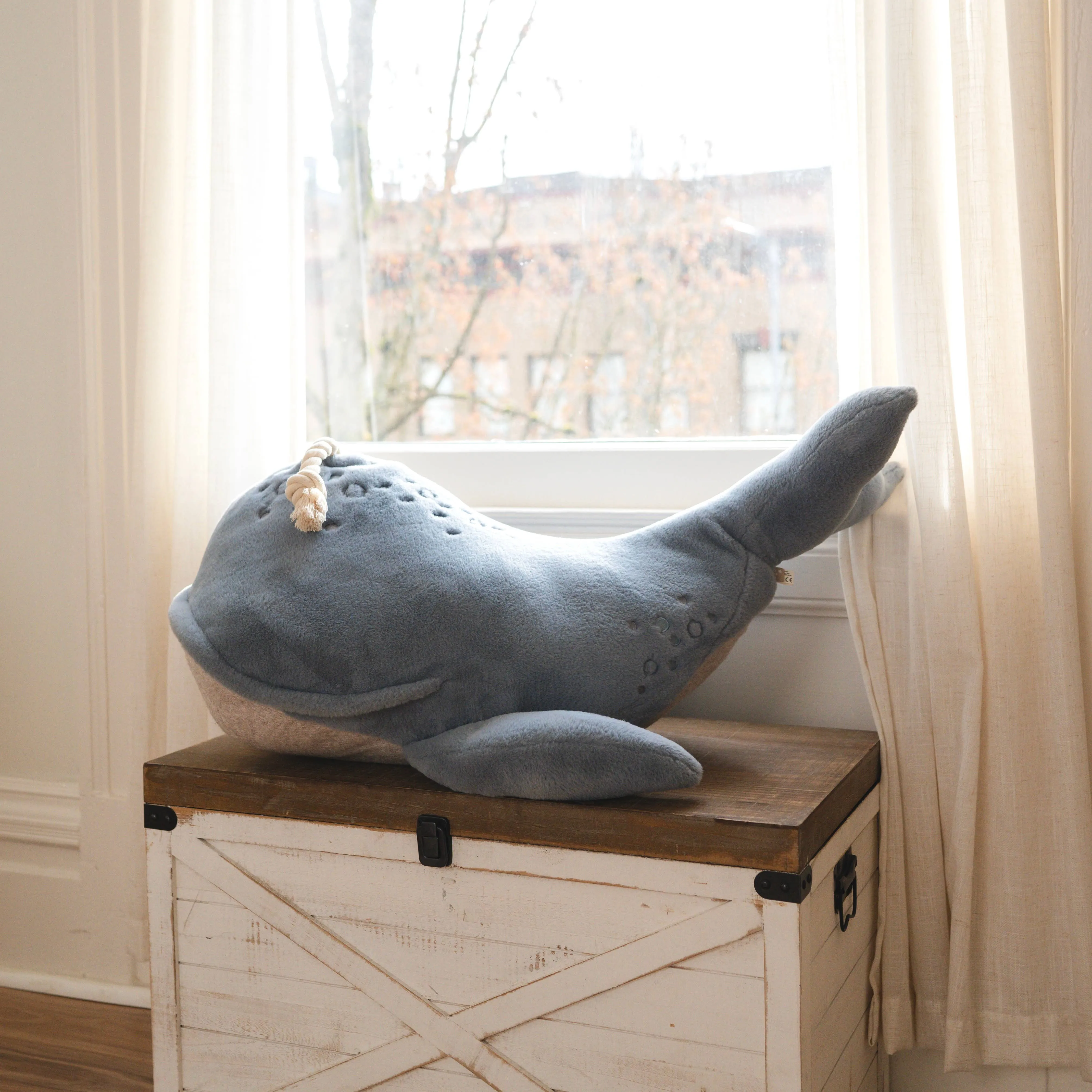 Ride-On Whale Pouf Odin Parker