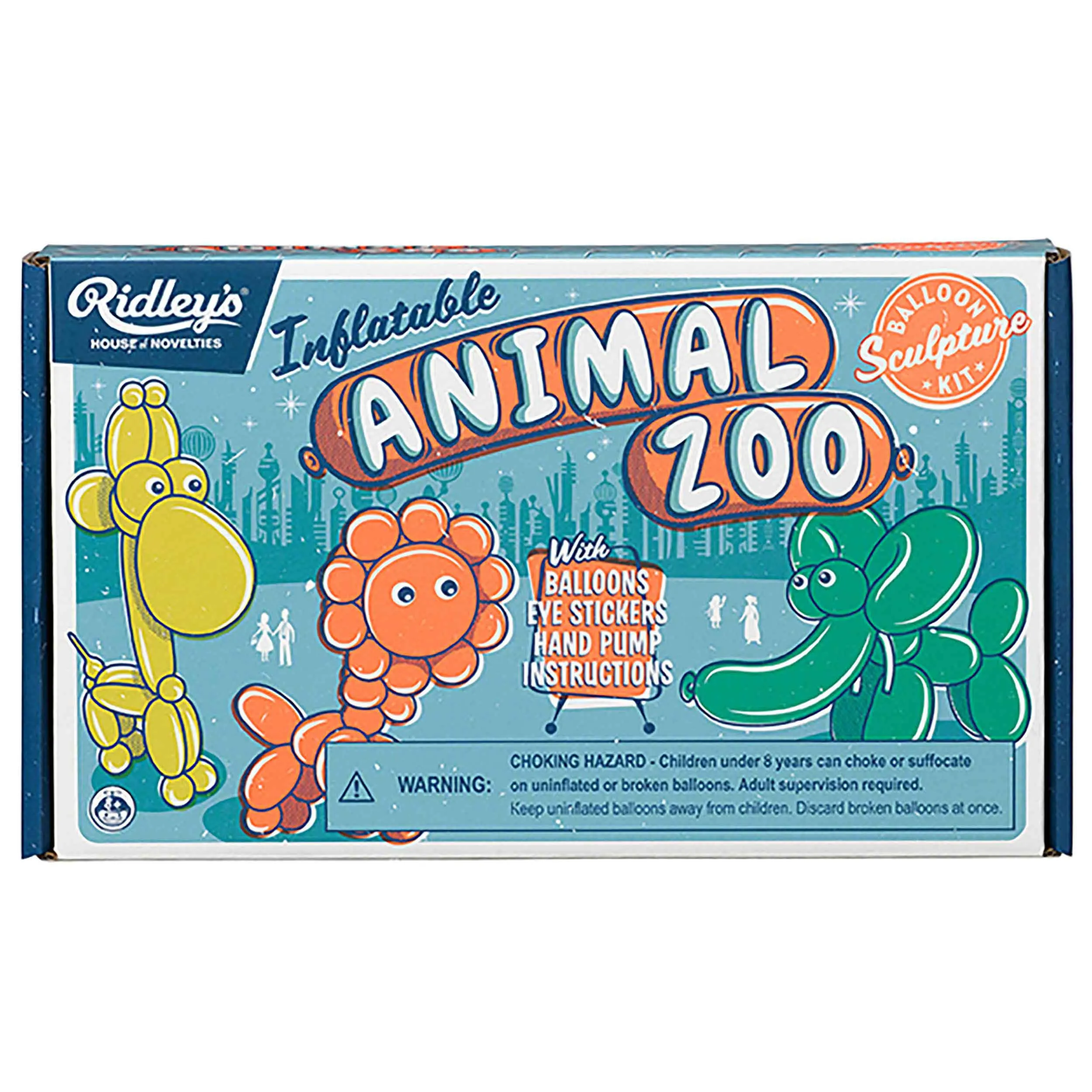 Ridleys Games Inflatable Animal Zoo